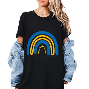 I Stand With Ukraine T-Shirt For Women Or Men, Vintage Rainbow Save Ukraine T-Shirt, Ukrainian Shirt, Support Ukraine Shirt, Free Ukraine