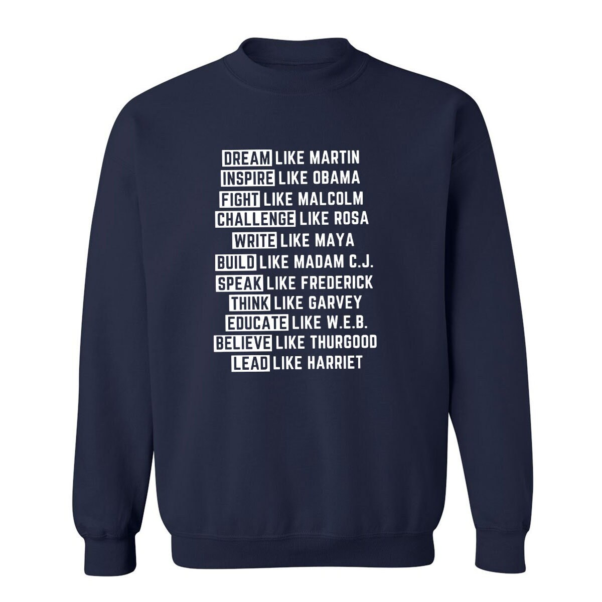 African American Activists, Black History Sweatshirt,Black Pride, Gift For Activist,Rosa Parks, Long Sleeve Shirt,Martin Luther King Jr. Tee