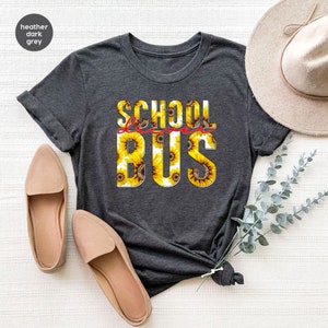 School Bus Driver Shirt, Gift for Bus Driver, Vintage School Bus Driver, Bus Shirt, Funny Bus Driver gift, School Driver Gift, School Shirts