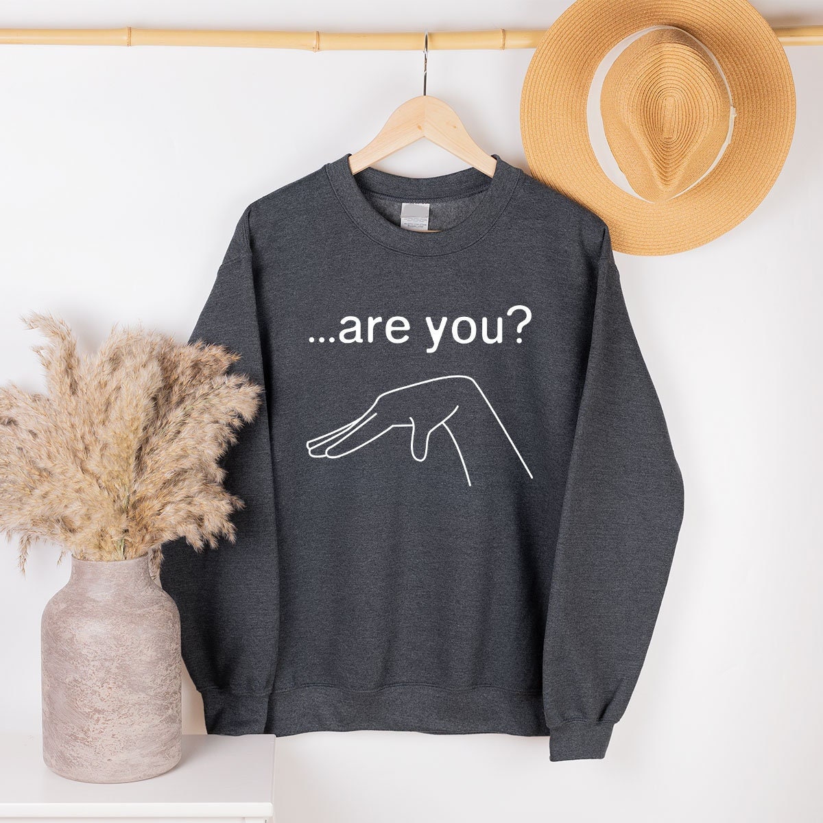 Pride Hoodie, Are You Gay Long Sleeve Shirts, Unisex Cotton Crewneck Pride Sweatshirt