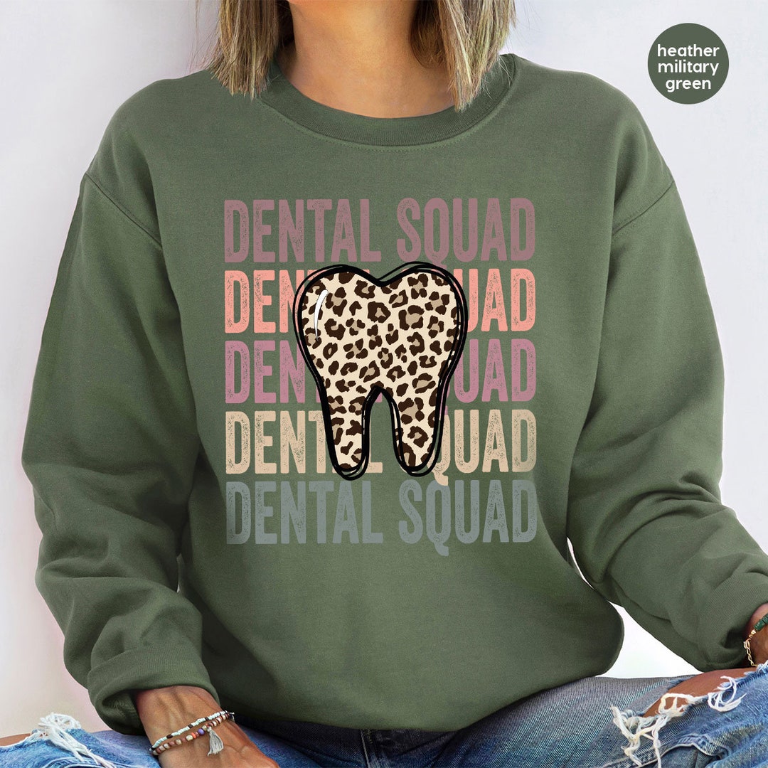 Dental Squad Hoodies and Sweaters, Dental Assistant Long Sleeve Shirt