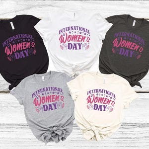 International Women&#39;s Day Shirt, Women&#39;s Day 2025 Shirt, 8 March Women&#39;s Day Gift Shirt, Strong Shirt, Female Shirt, Inspire Inclusion Shirt