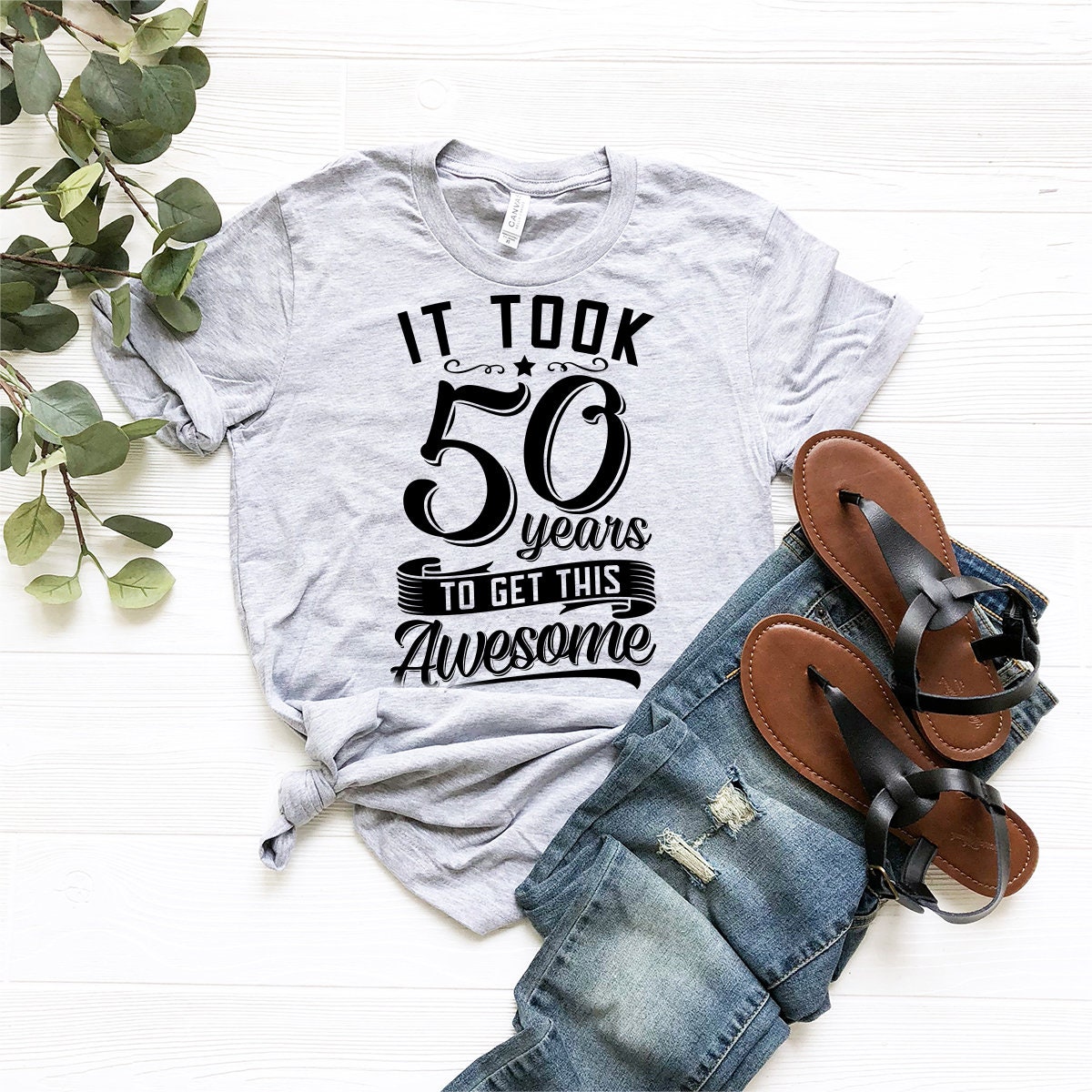 Discover Funny Birthday T-shirt, 50th Birthday Shirt, Awesome Birthday Shirt