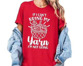 Knitting Shirts for Women,Funny Crochet Shirts, Crocheting Gifts, Knitting Gifts for Mom, Gift for Grandma, , Knitter Gifts, Crocheter