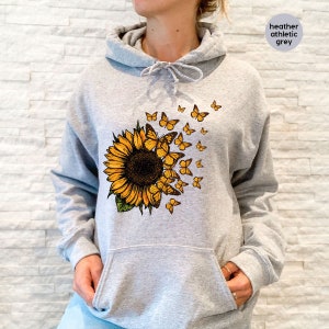 WELLFLYHOM Mushroom Frog Hoodies Aesthetic Zip Up Sweatshirt For Women