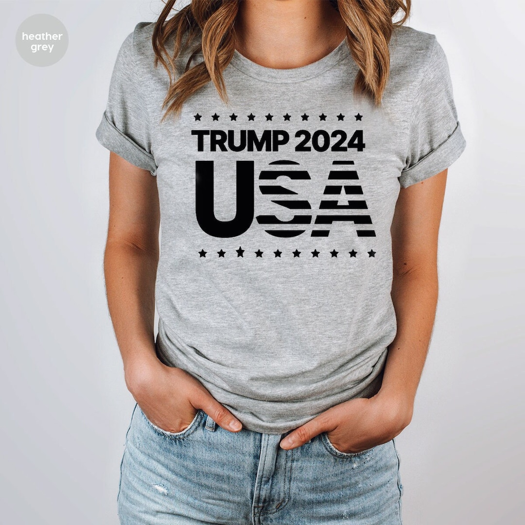 Trump 2024 Shirt, Republican Shirt, Conservative Shirt, US Flag Shirt