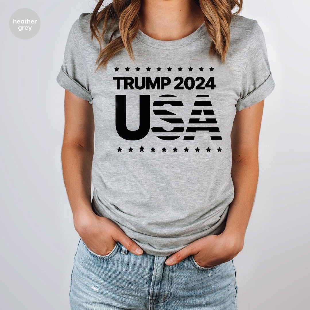 Trump 2024 Shirt, Republican Shirt, Conservative Shirt, US Flag Shirt ...