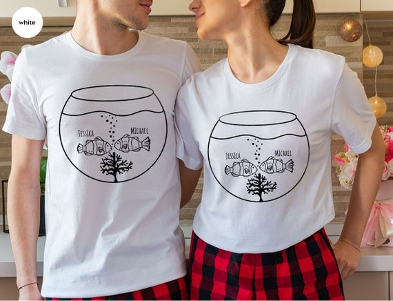 Custom Couples Shirts, Valentines Day Sweatshirt, Personalized Gifts, Matching Valentines Gifts, Matching Couples Outfit, Girlfriend Gift