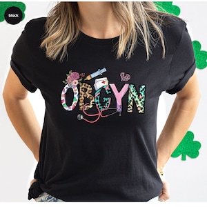 Cute Obgyn T Shirt, Obgyn Gifts, Doctor Tshirt, Gynecologist Vneck ...