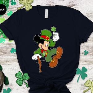 St Patricks Mickey Mouse Shirt,Disney Shamrock Shirt,Disney St Patricks Day Shirt,Irish Day Shirt, Clover Shirt,Mickey St Patrick Tee