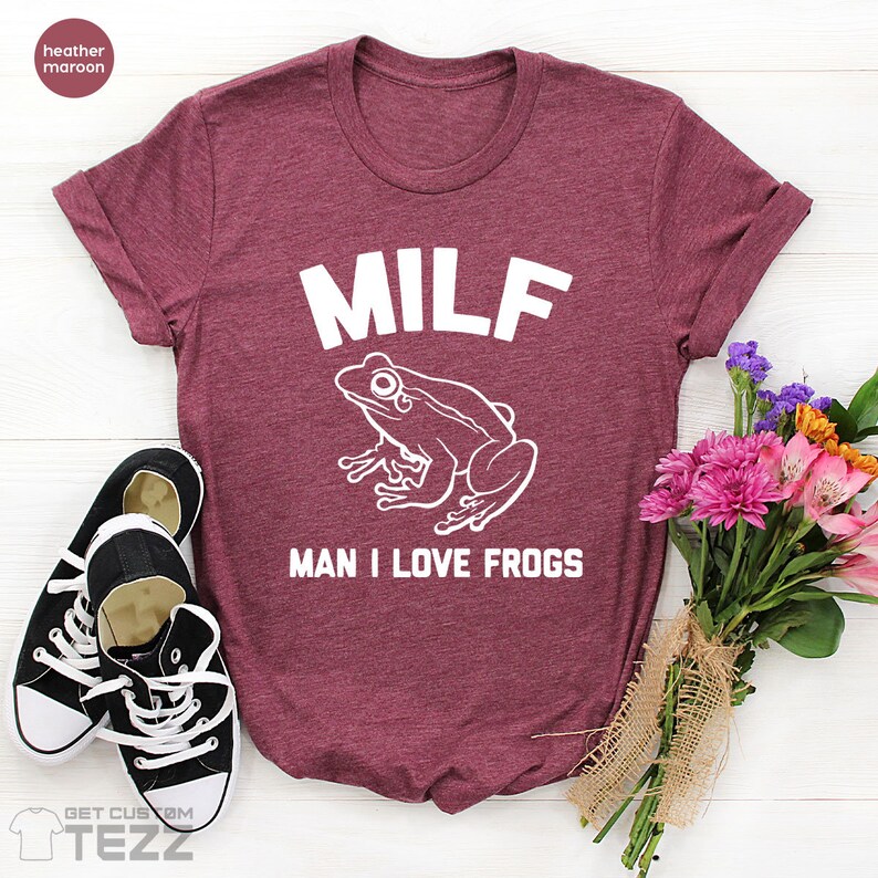 M.I.L.F. Man I Love Frogs Shirt Vintage Funny Unisex Etsy — free download