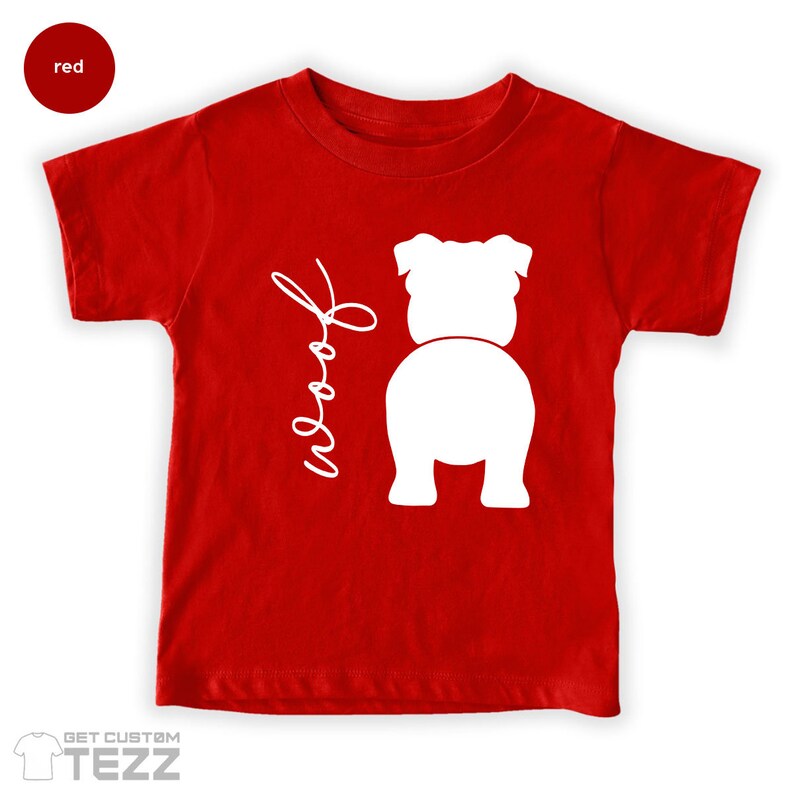 English Bulldog Shirt Cute Toddler Shirt Dog Tshirt Baby Etsy