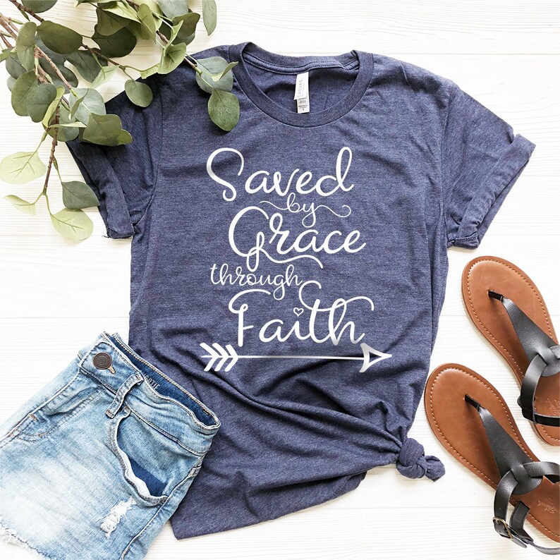 Women's By Grace Through Faith Printed Polo Shirt main image 1