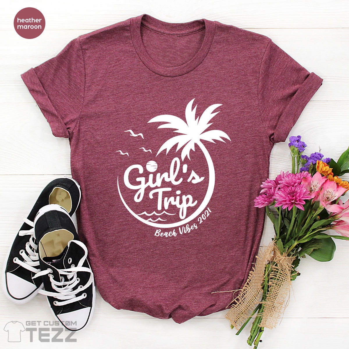 Girls Trip Shirt Beach Vacation Shirt Best Friend Tshirt Etsy UK