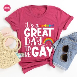 Gay Shirt, Pride Shirts, LGBTQ Crewneck Tshirt, Pride Gifts, Gift for Gay, LesbianT-shirt, Gay Clothing, Pride Month Outfit, Proud Shirts