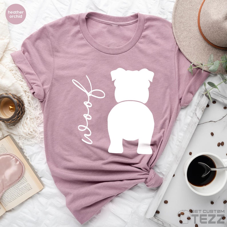 English Bulldog Shirt Cute Toddler Shirt Dog Tshirt Baby Etsy