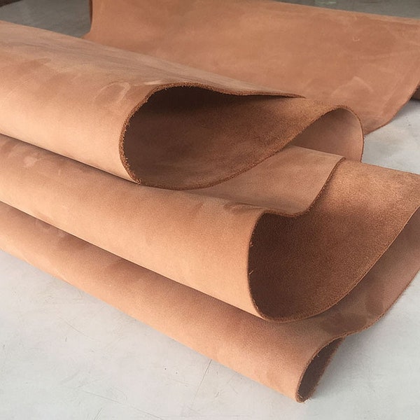 Head Coat Nubuck Leather Material Sheets, 50 * 50 CM Leather Piece, Matte Leather DIY, Leather Material for Boot, Belt, Shoe, Leather Tools