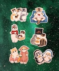Hand Made Sticker, waterproof Sticker, Water bottler Sticker, Laptop Sticker, Planner sticker,best seller, cat , cats sticker,cats lovers