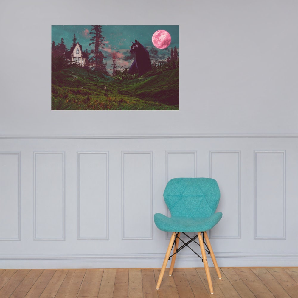 Decoración sobrenatural de la casa de la bruja arte de la | Etsy