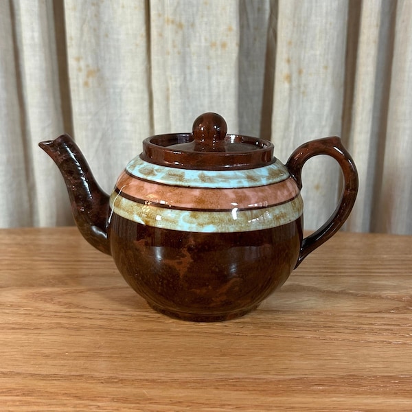 Brown Teapot Etsy