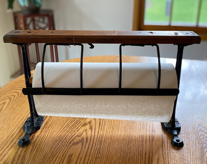 Vintage Paper Roll Cutter Dispenser STAR Supplies St. Louis 1910's Etsy