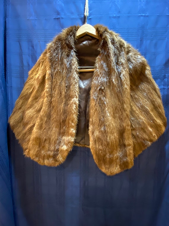Vintage Mink Stole Cape
