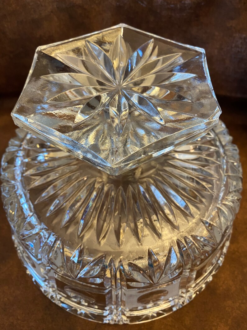 Large Lovely Pressed Glass Fruit Compote Pedestal Bowl Etsy