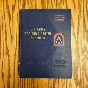 Military Yearbook Fort Leonard Wood Missouri U.S. Army Training Center Engineer May 1962