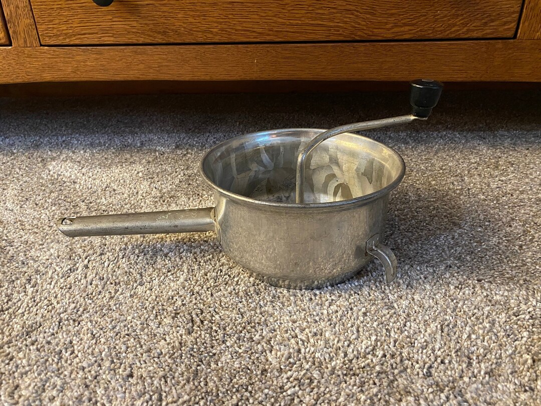 Vintage Foley Food Mill With Crank for Ricing Straining Etsy