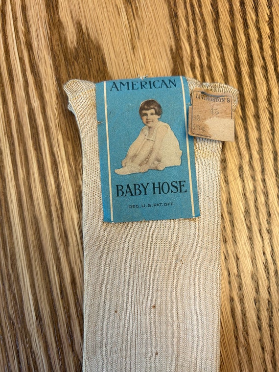 Antique "American Baby Hose" New Old Stock Art Dec