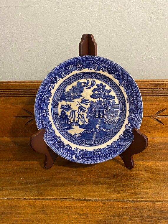 Wedgwood top blue willow