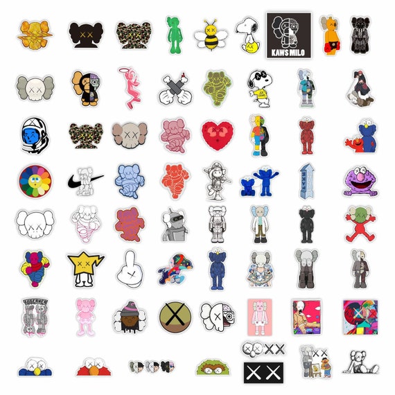 Buy Kaws x UNC - Die cut stickers - StickerApp