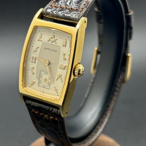 ハミルトン レジスタード エディション 腕時計 6212 ローマン デイト Hamilton Registered Edition Watch - Etsy