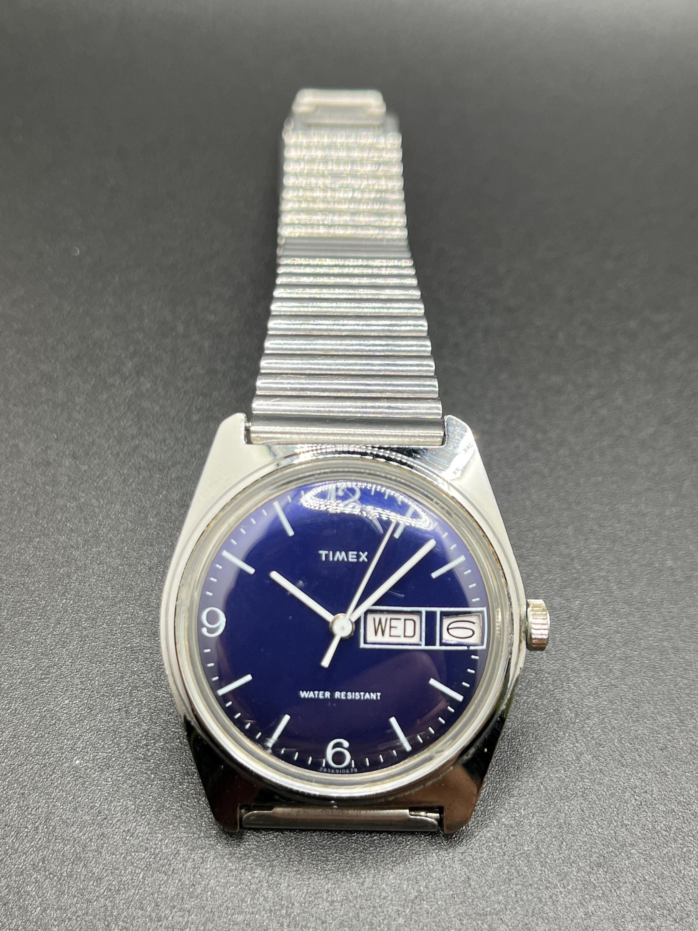 Vintage 1979 Men's Timex Marlin Day-date Manual Wind Mechanical
