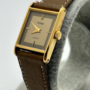 chinese dress ladies Pre-owned Gold tone Pulsar by Seiko Women's Watch main image 1