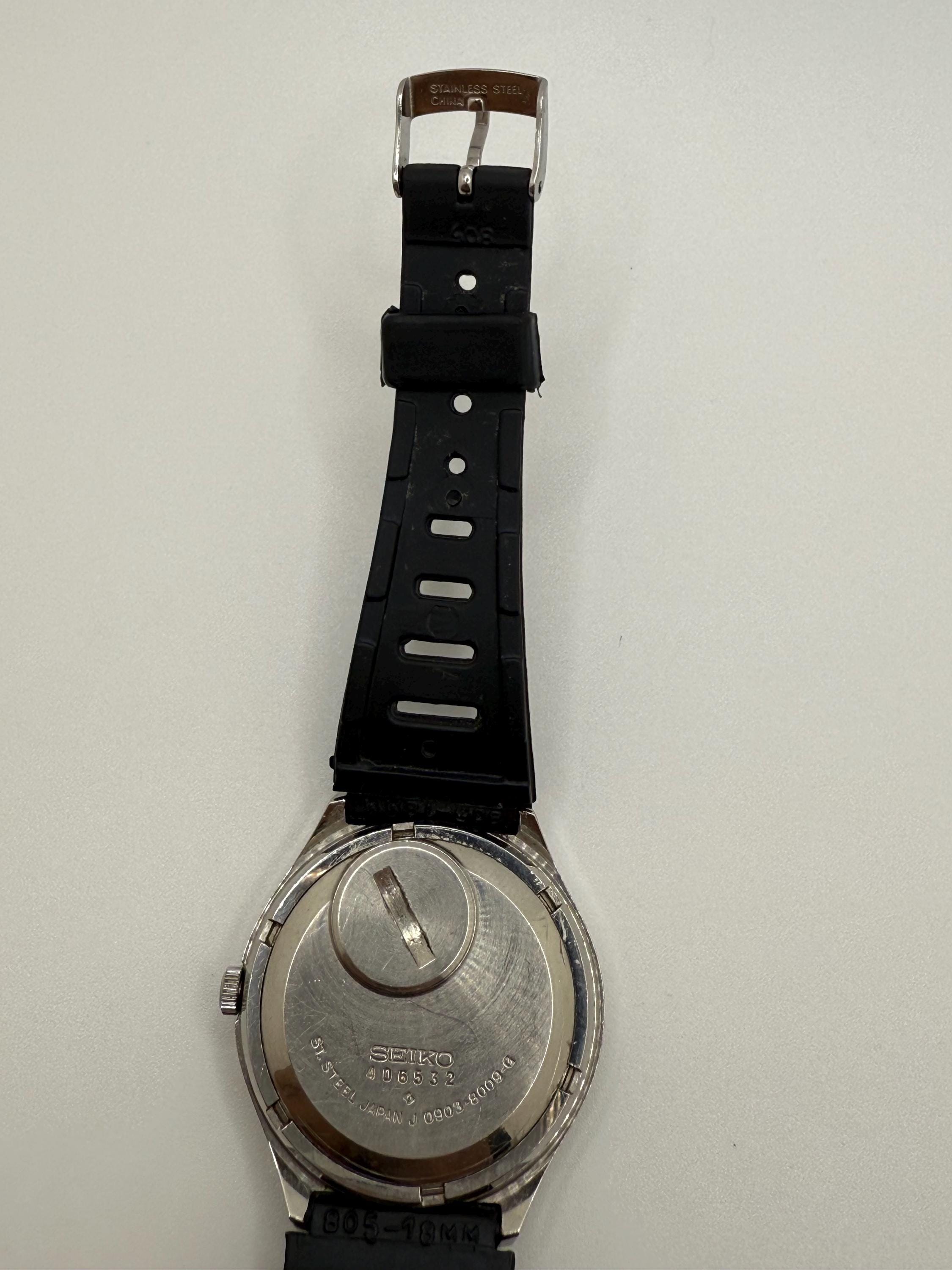 Vintage Rare Seiko SQ 4004 0903-8009 G Two-tone Dial With Day Date