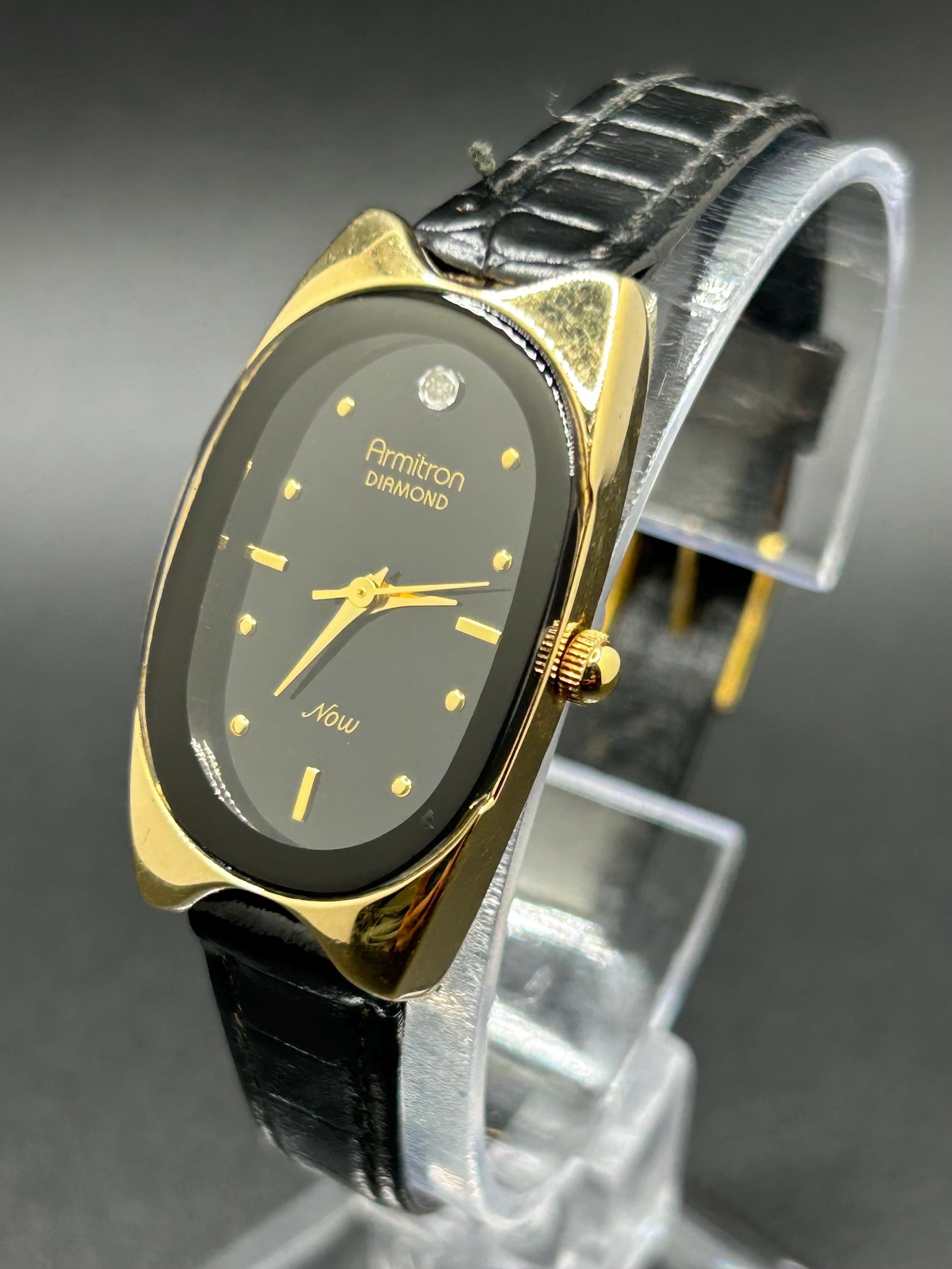 Armitron Gold and Black Watch with Cartoon Design Gold-tone & Pink Tweety Bird Watch | 90s Vintage Armitron  main image 3