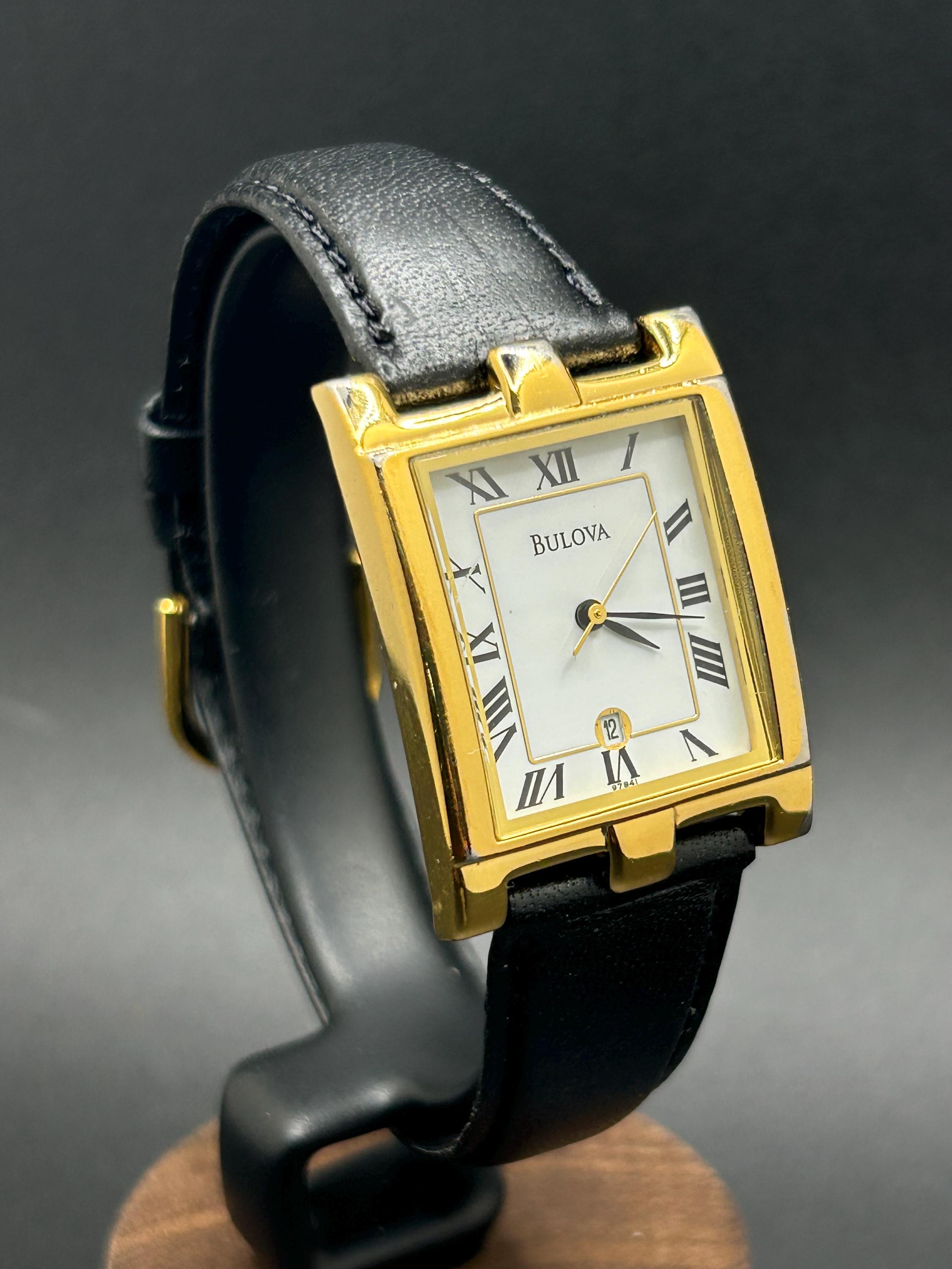 Mens Vintage Bulova Tank Watches - Etsy