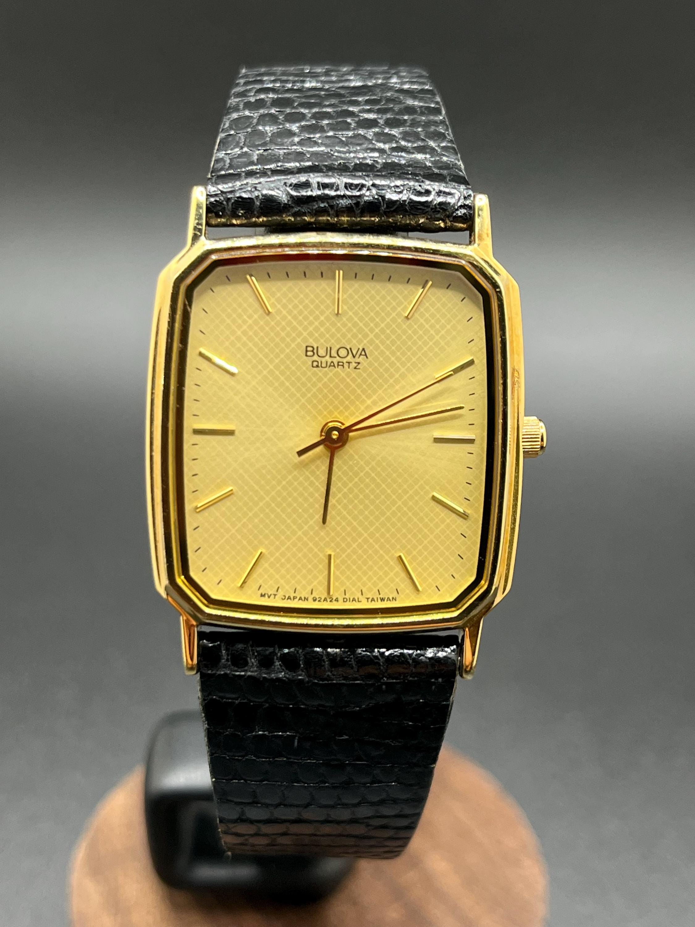 Mens Vintage Bulova Tank Watches - Etsy