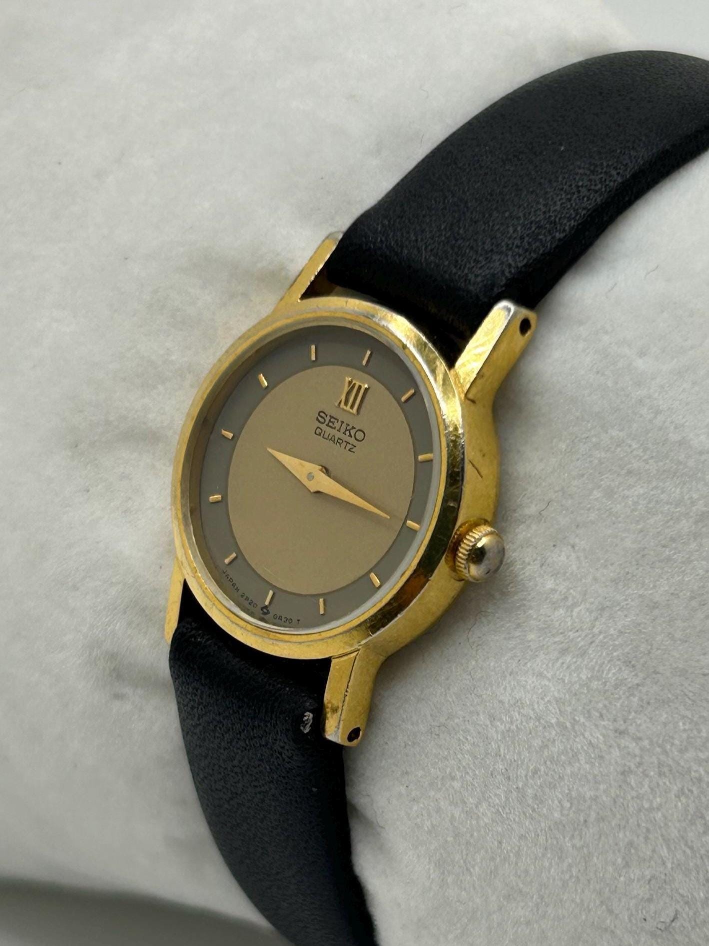 R6-3555 SEIKO 2P20 Porte 腕時計 ゴールド R6-3555 SEIKO 2P20 Porte