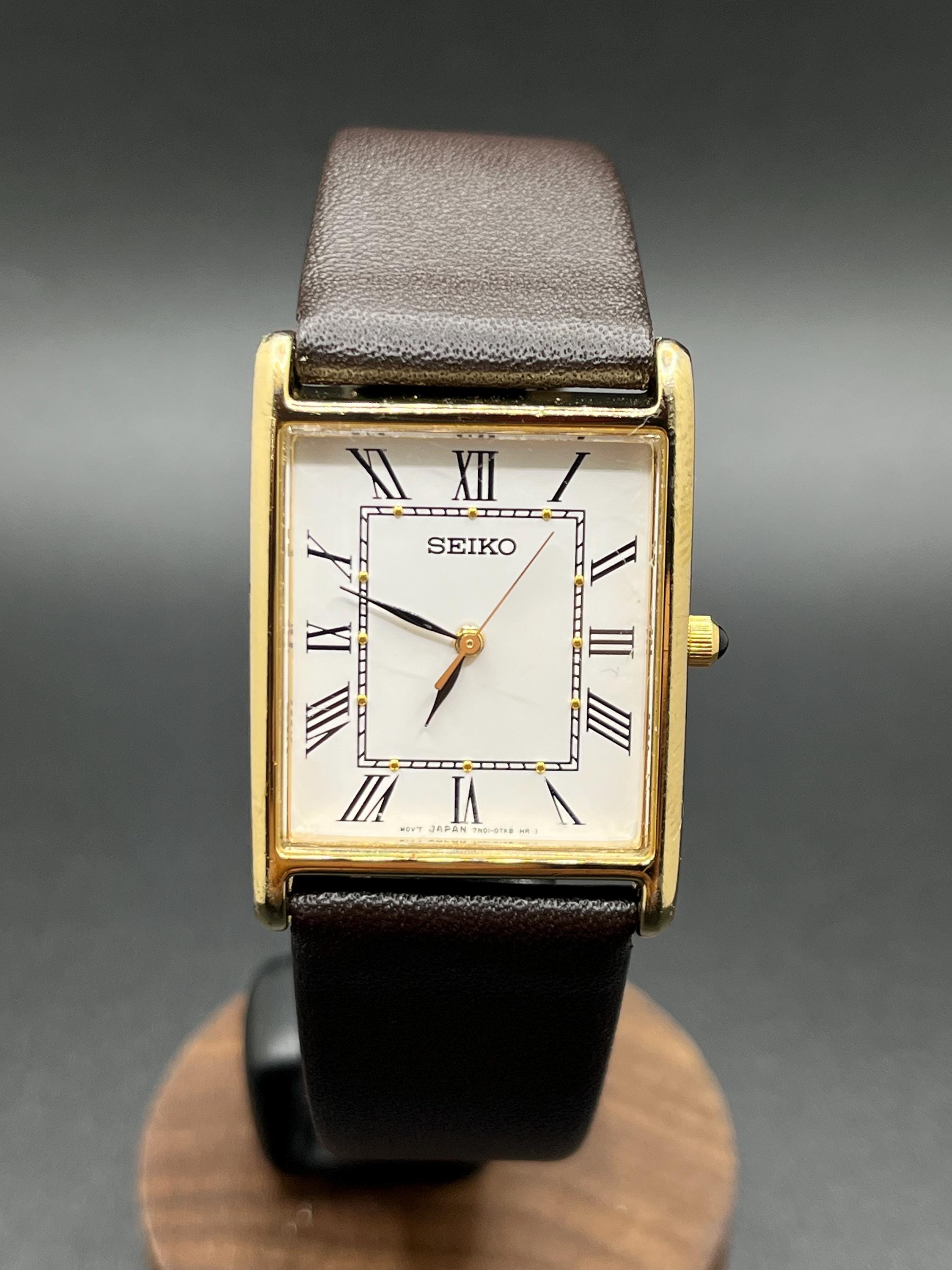 Seiko Tank Watch 25mm - Etsy