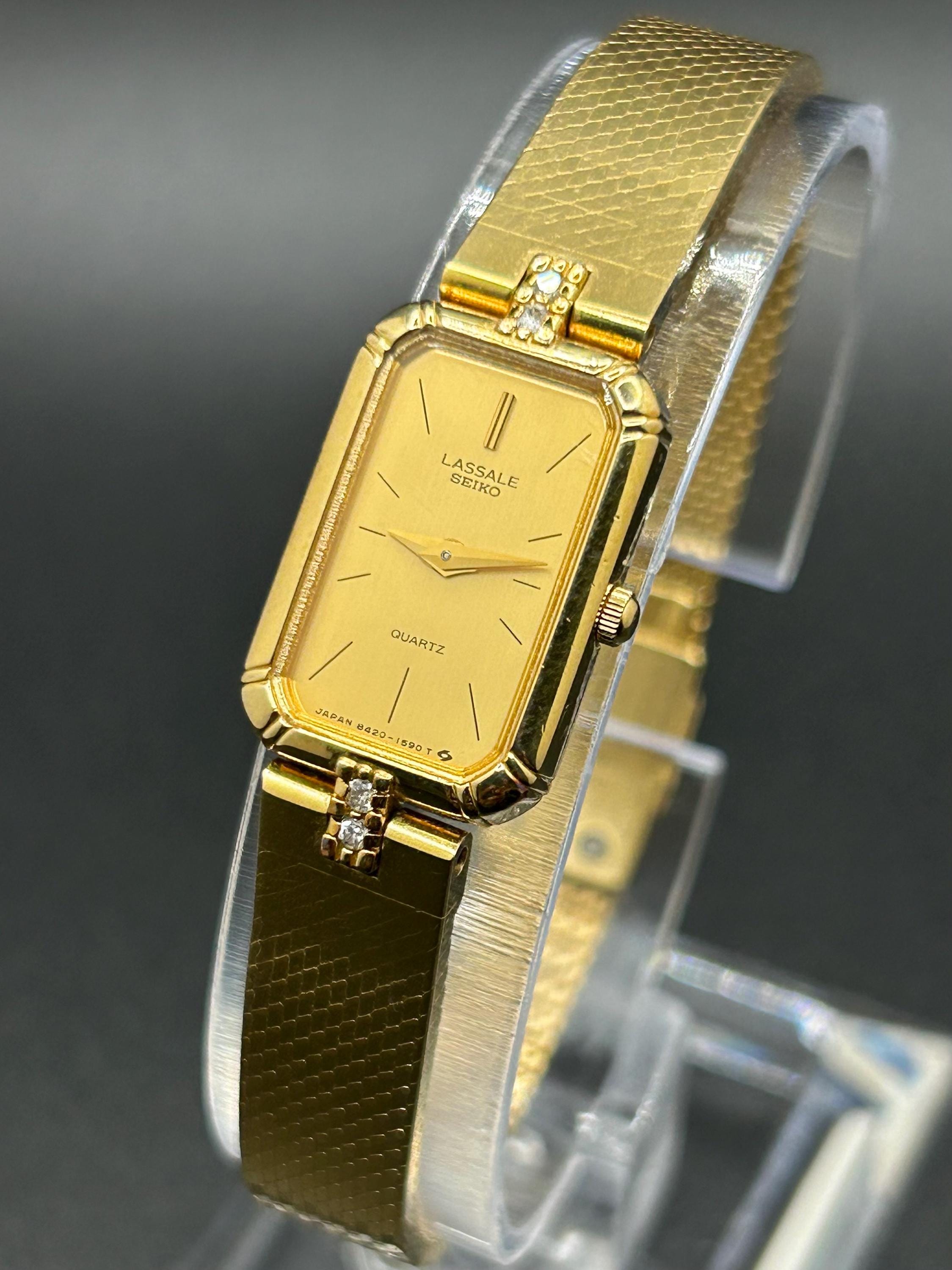 Womens Seiko Lassale - Etsy Womens Seiko Lassale - Etsy