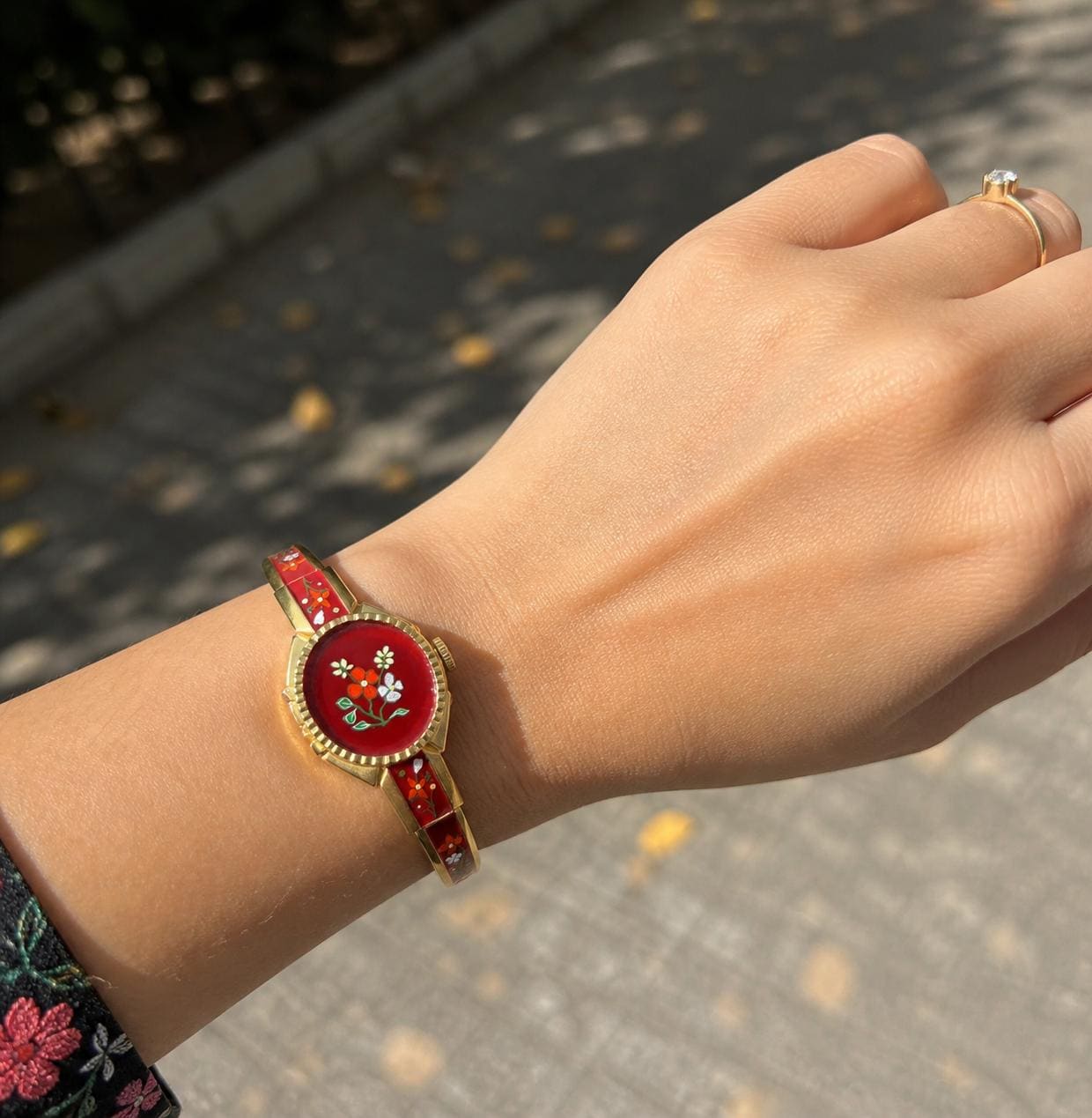 Hidden Watch Bangle - Etsy