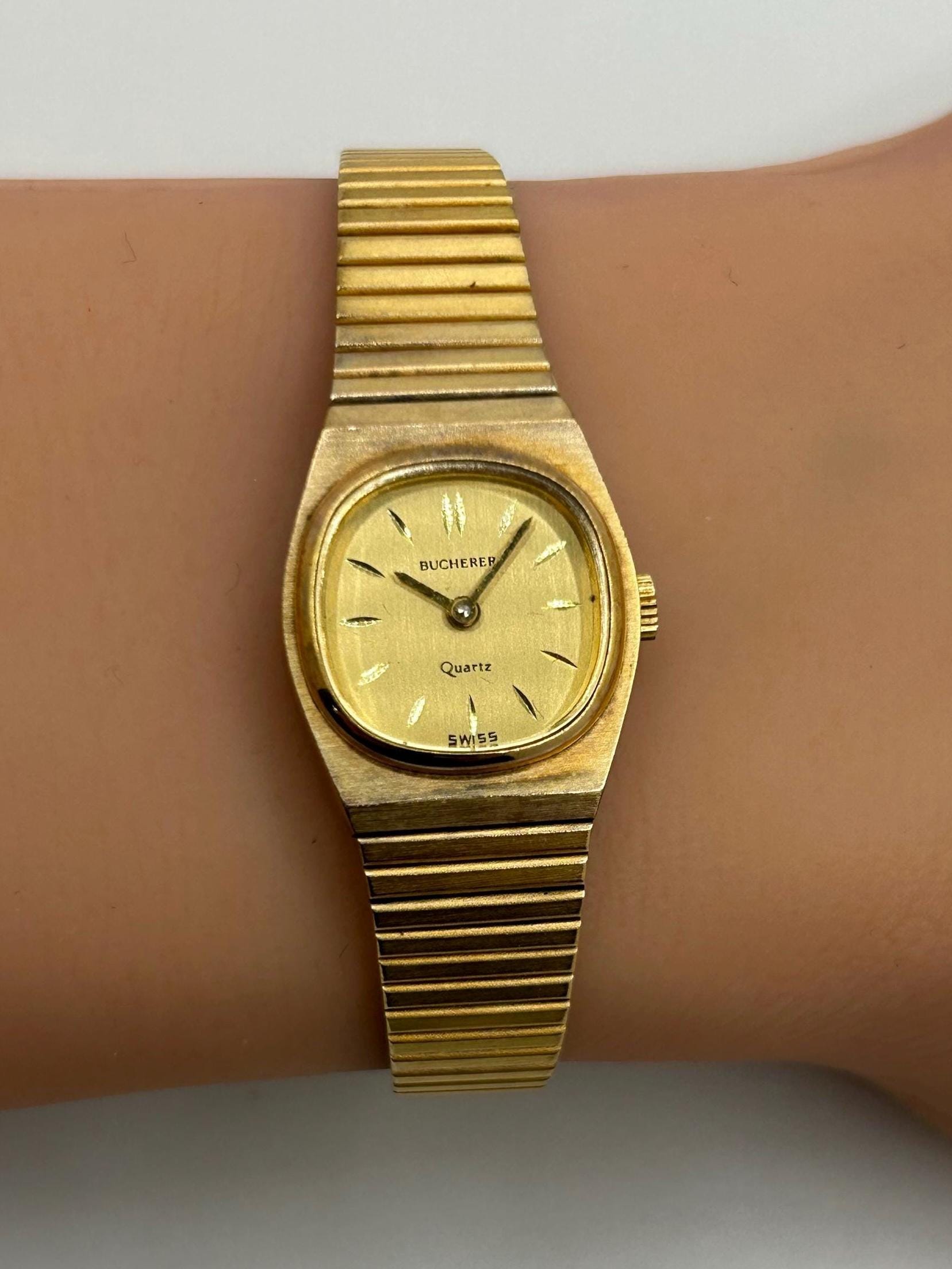 Bucherer Quartz - Etsy Bucherer Quartz - Etsy