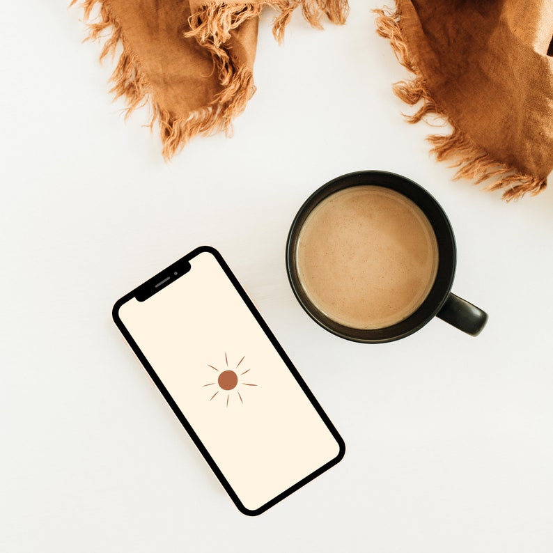 Sunshine Digital Download Boho Iphone Wallpaper Decals Skins Electronics Accessories
