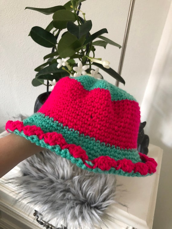 Watermelon sugar bucket hat Clearance