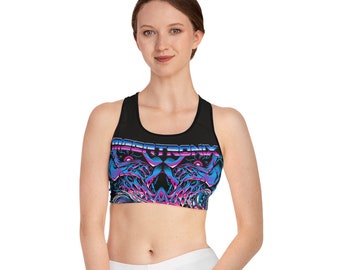 PowerWave Sports Bra (AOP)