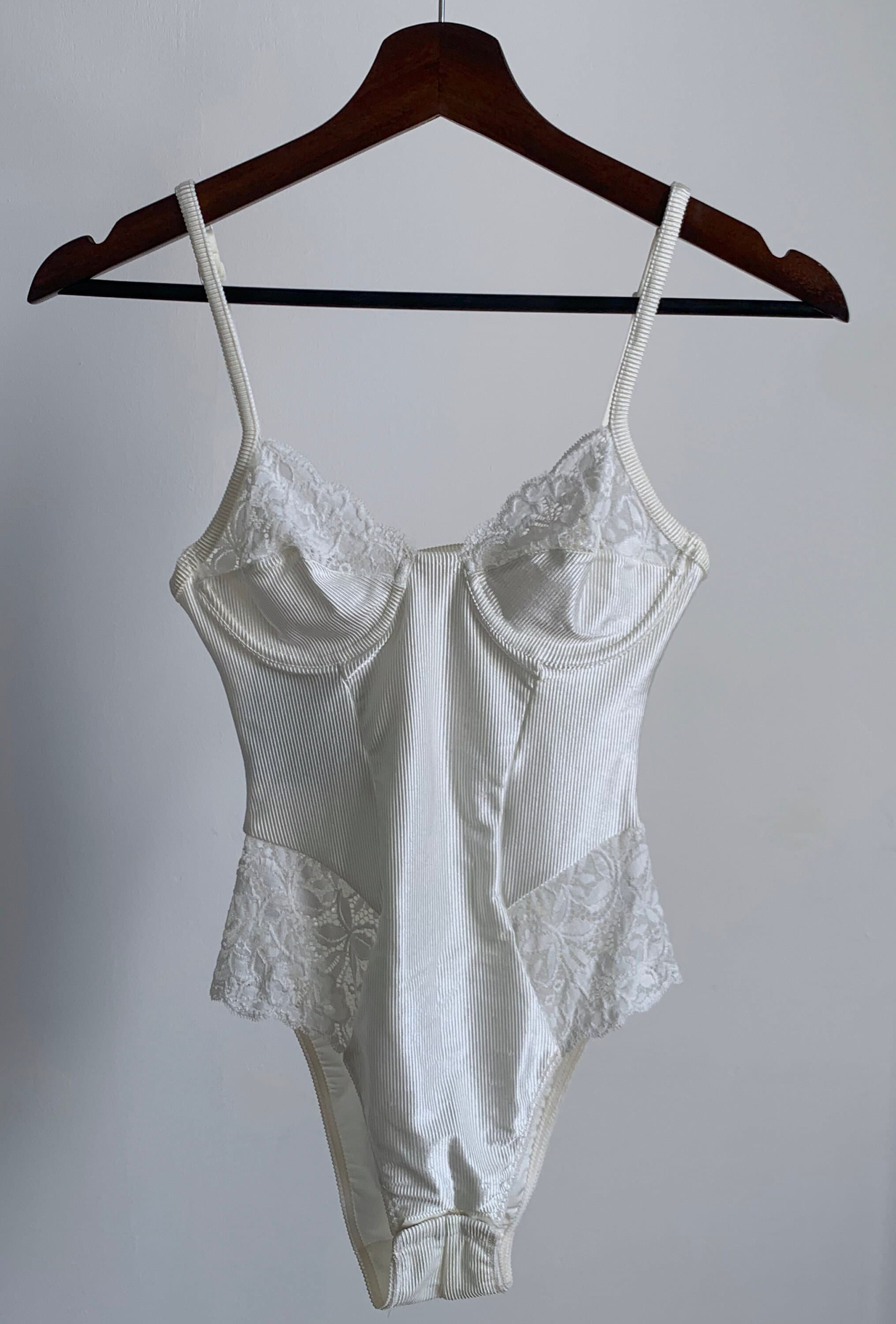 La Perla Ballade Bodysuit Underwire Sheer Lace Gray Size 34B