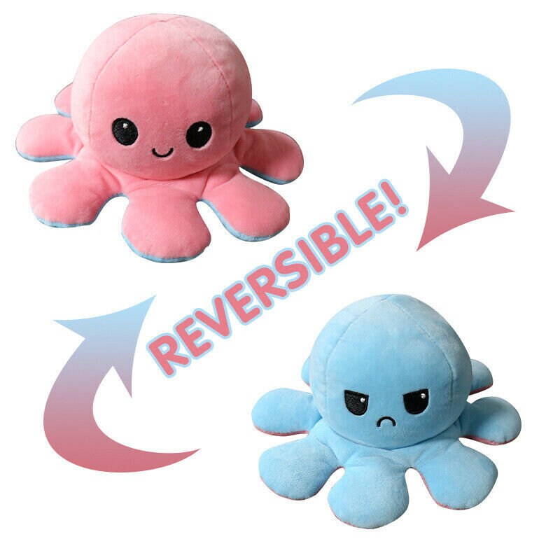 angry octopus plush
