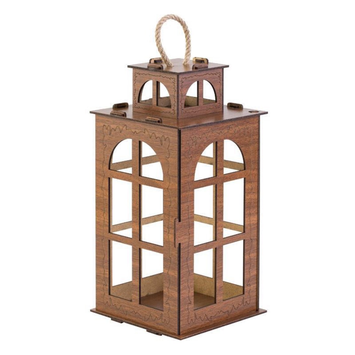 Elegant & Chic Wooden Lantern Set Decorative Set of Lanterns Etsy Canada